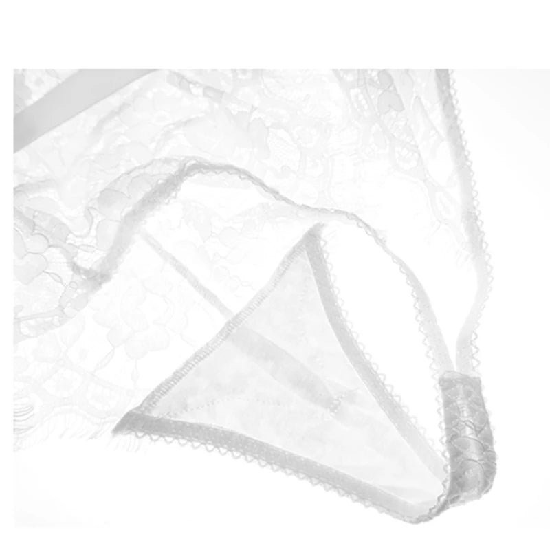 Transparent Lace Slim Sexy Pajamas Jumpsuit