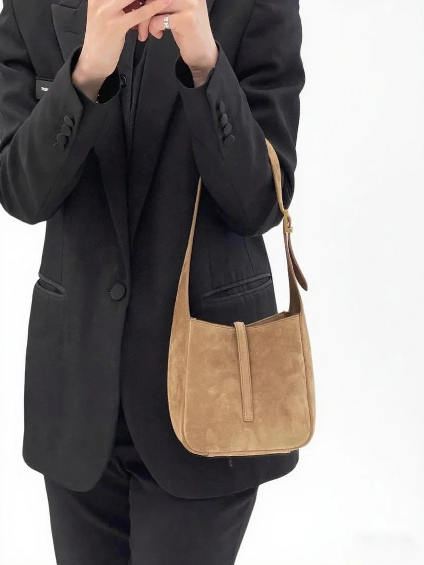 Trendy Genuine Leather Shoulder Messenger Bag