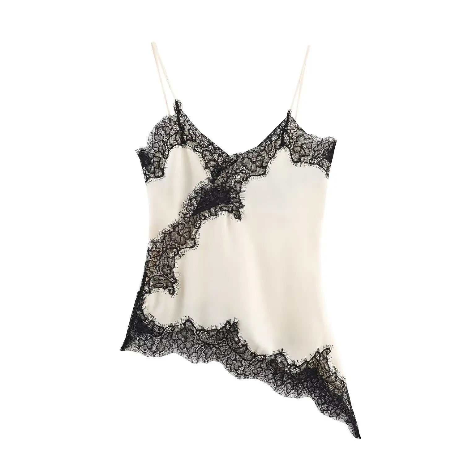 Lace Patchwork Off-Shoulder Sleeveless Party Dress Women