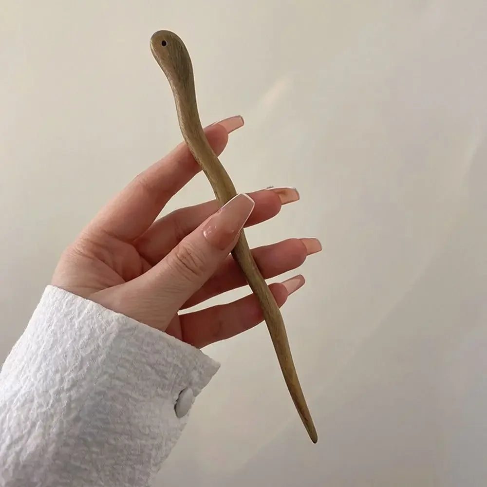 Elegant Chinese Style Wooden Hair Stick