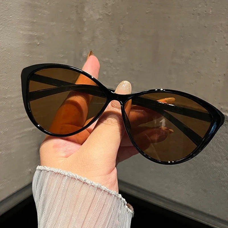 Small Cat Eye Polarized Vintage Sunglasses