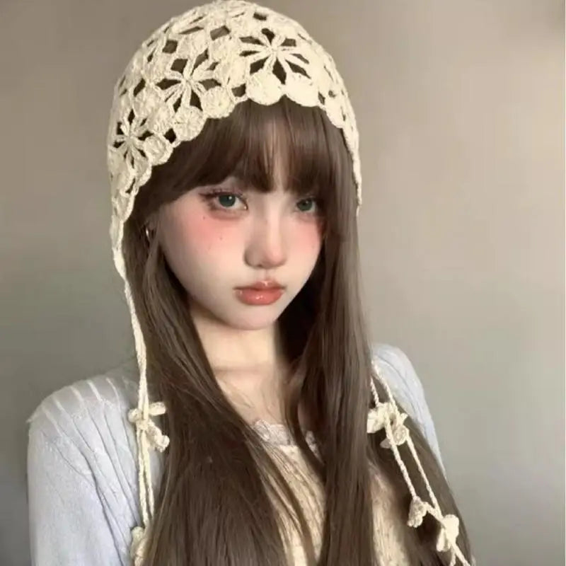 Thickened Knitted Baotou Hat with Tassel