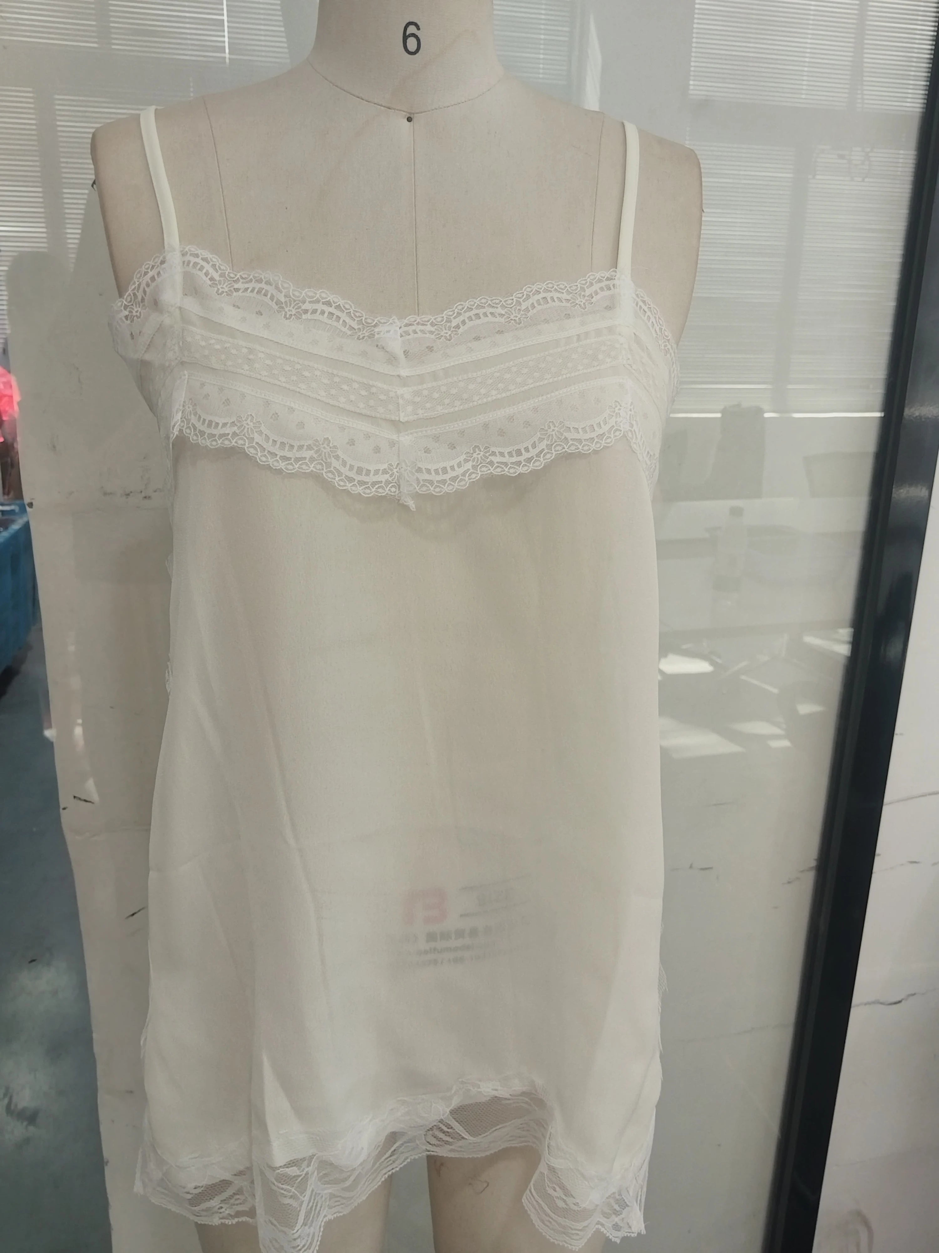 Lace Patchwork Off-Shoulder Sleeveless Party Dress Women