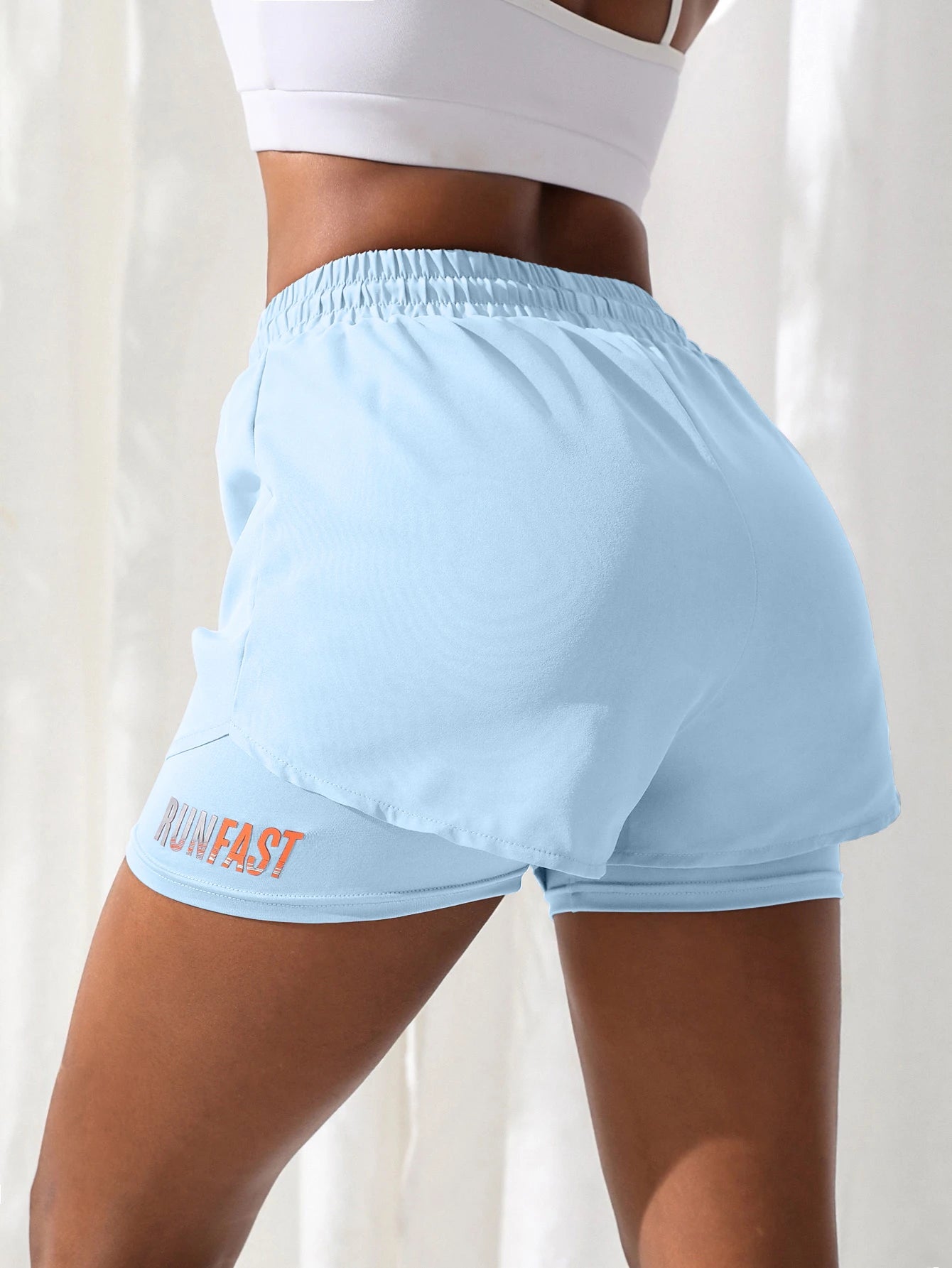 Women’s High Rise Elastic Yoga Shorts