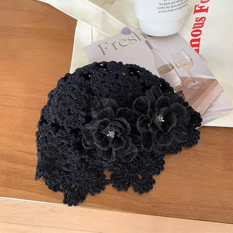 Thickened Knitted Baotou Hat with Tassel