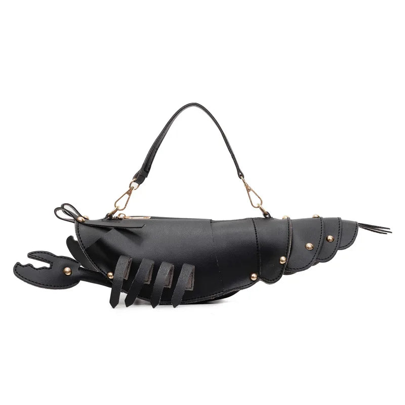 Cute Lobster PU Crossbody Bag