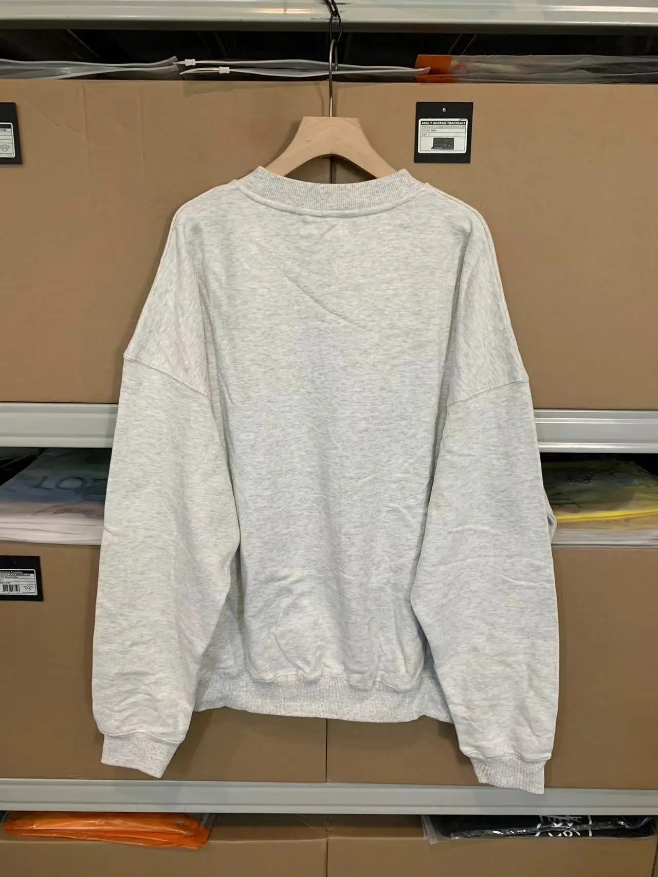 Loose Fit Round Neck Sweatshirt Women