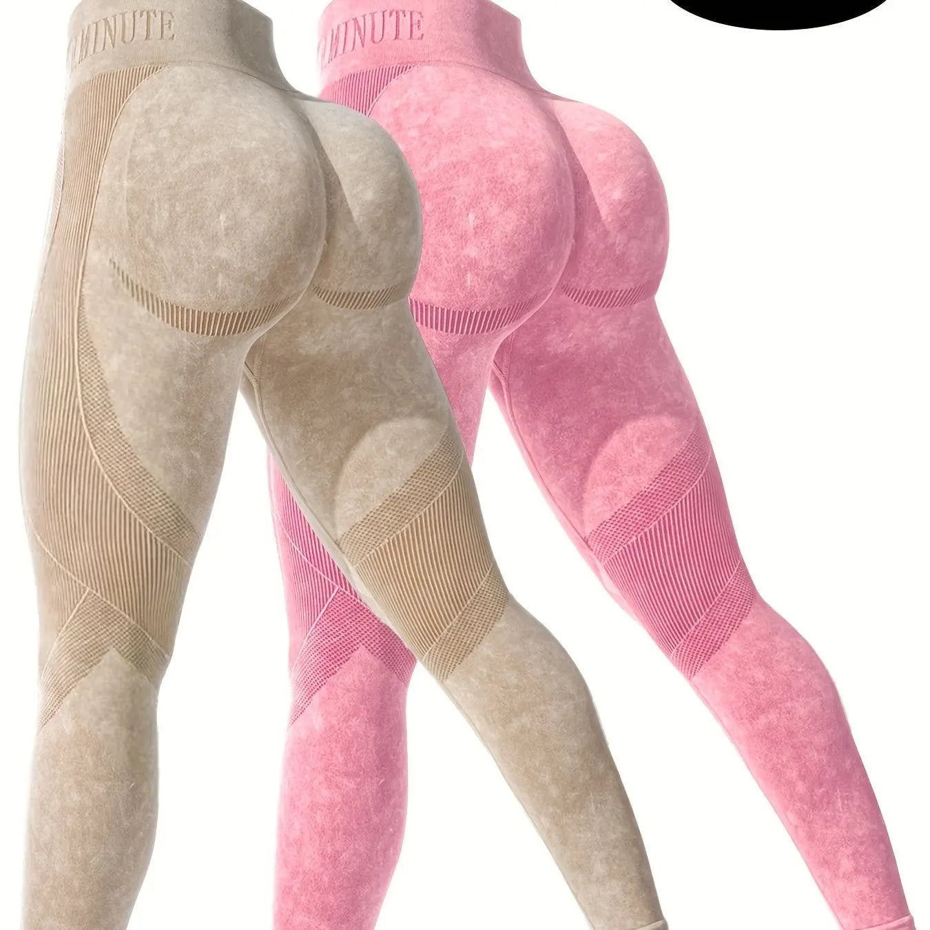 2-Pack High-Waist Butt Lifting Leggings