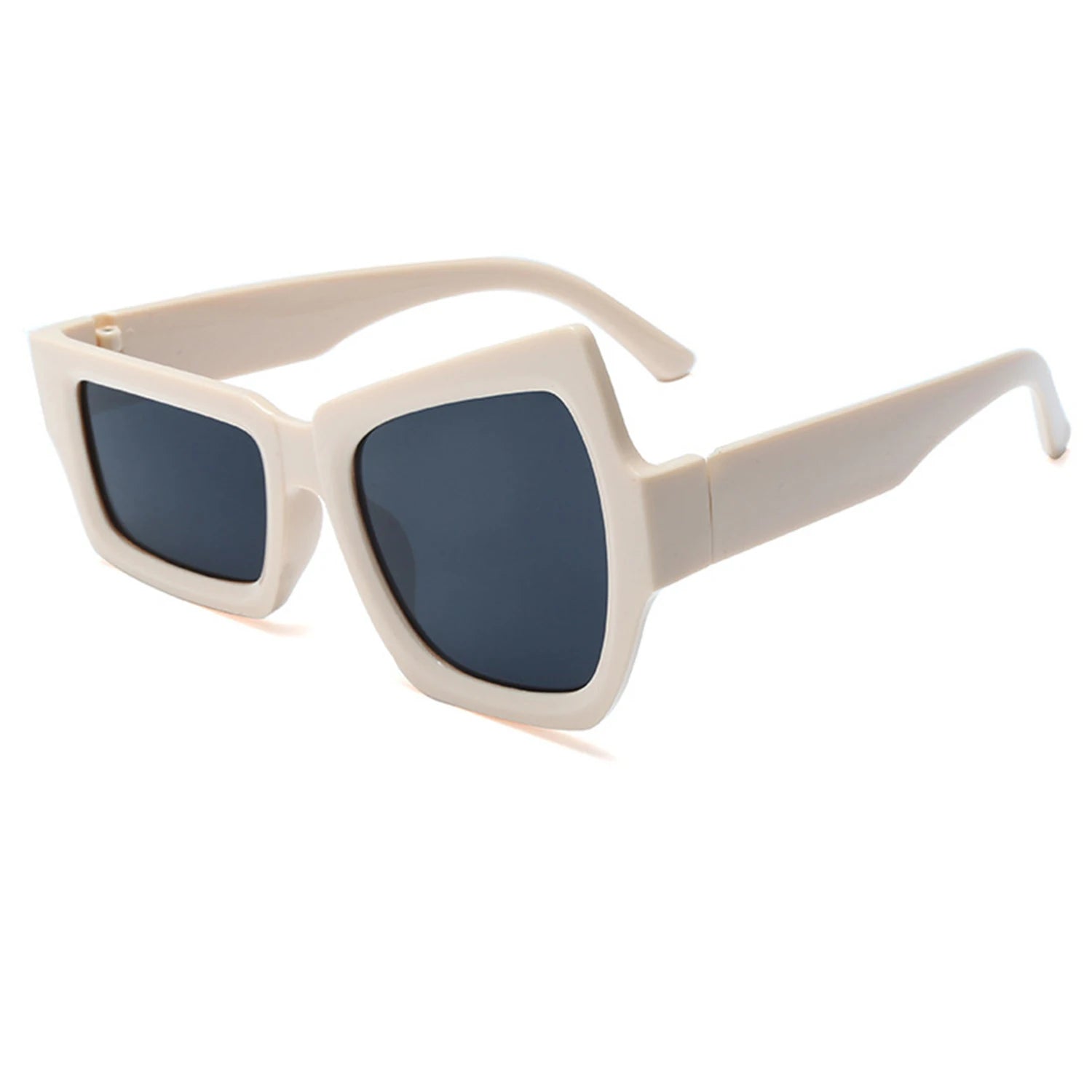 Asymmetrical Hip Hop Fashion Sunglasses Unisex