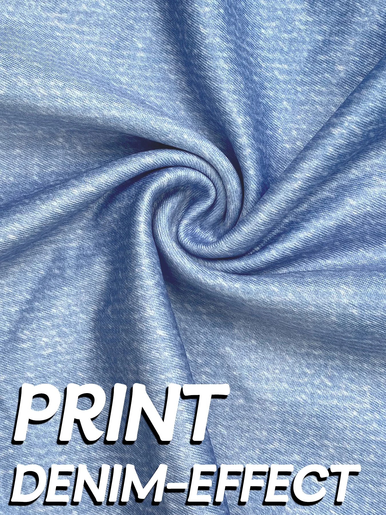 Faux Denim High Stretch Leggings Women