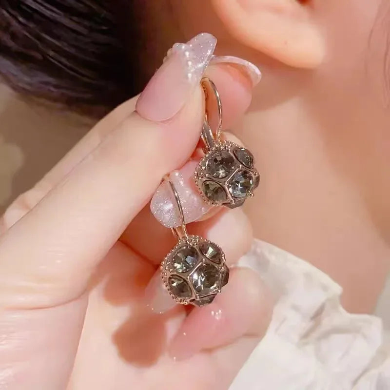 Exaggerated Ocean Shell Texture Stud Earrings