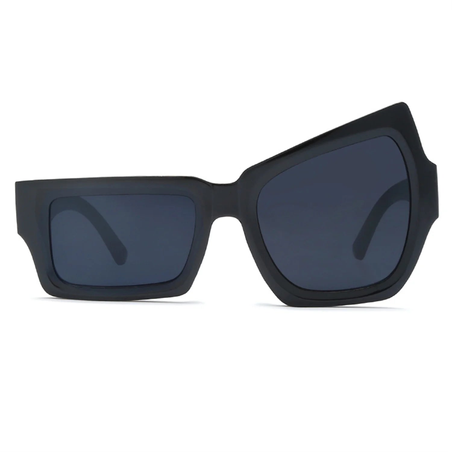 Asymmetrical Hip Hop Fashion Sunglasses Unisex