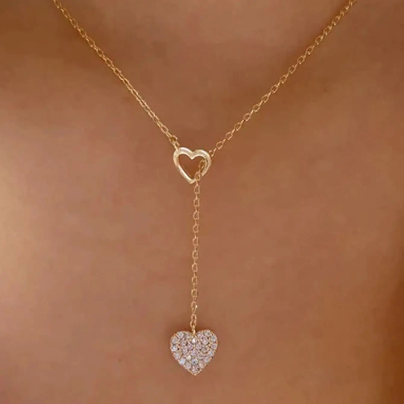 S925 Silver Octagonal Star Zircon Necklace