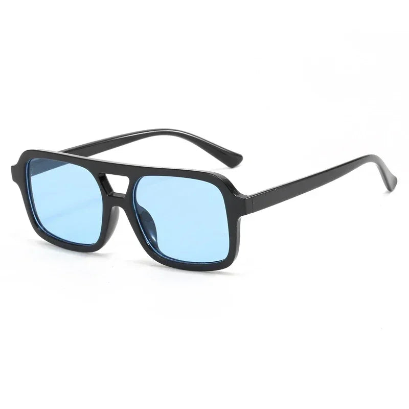 Y2K UV Protection Double Beam Sunglasses