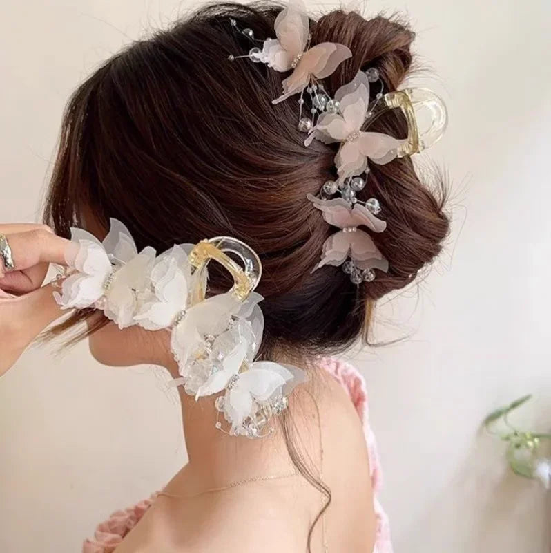 Large Butterfly Hair Claw Clip for Women