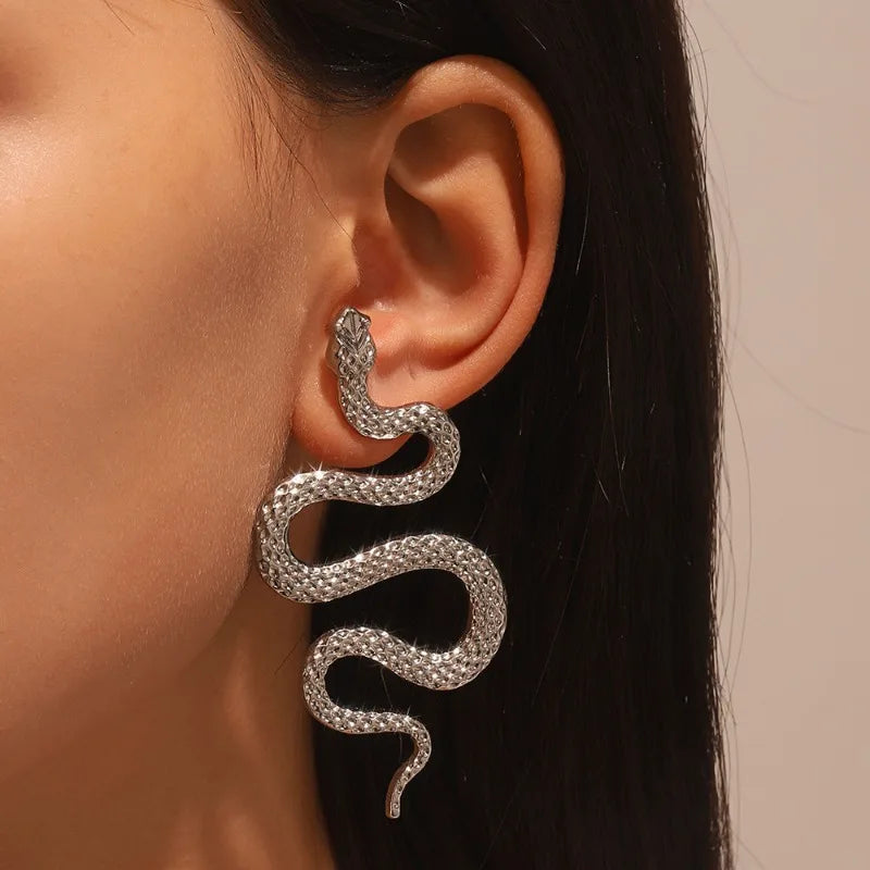 Halloween Snake Stud Earrings for Women