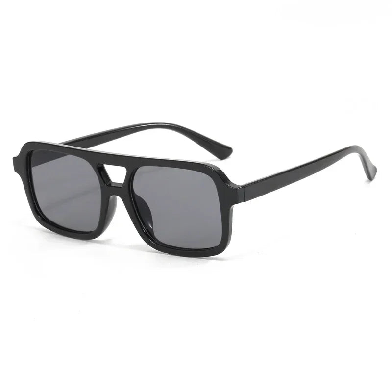 Y2K UV Protection Double Beam Sunglasses