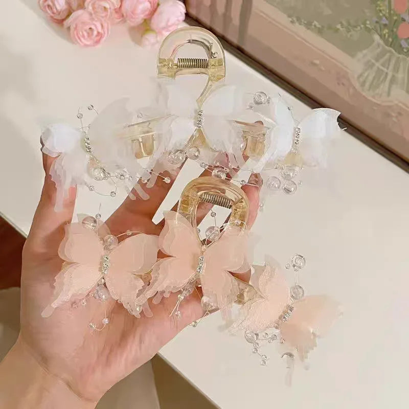 Large Butterfly Hair Claw Clip for Women