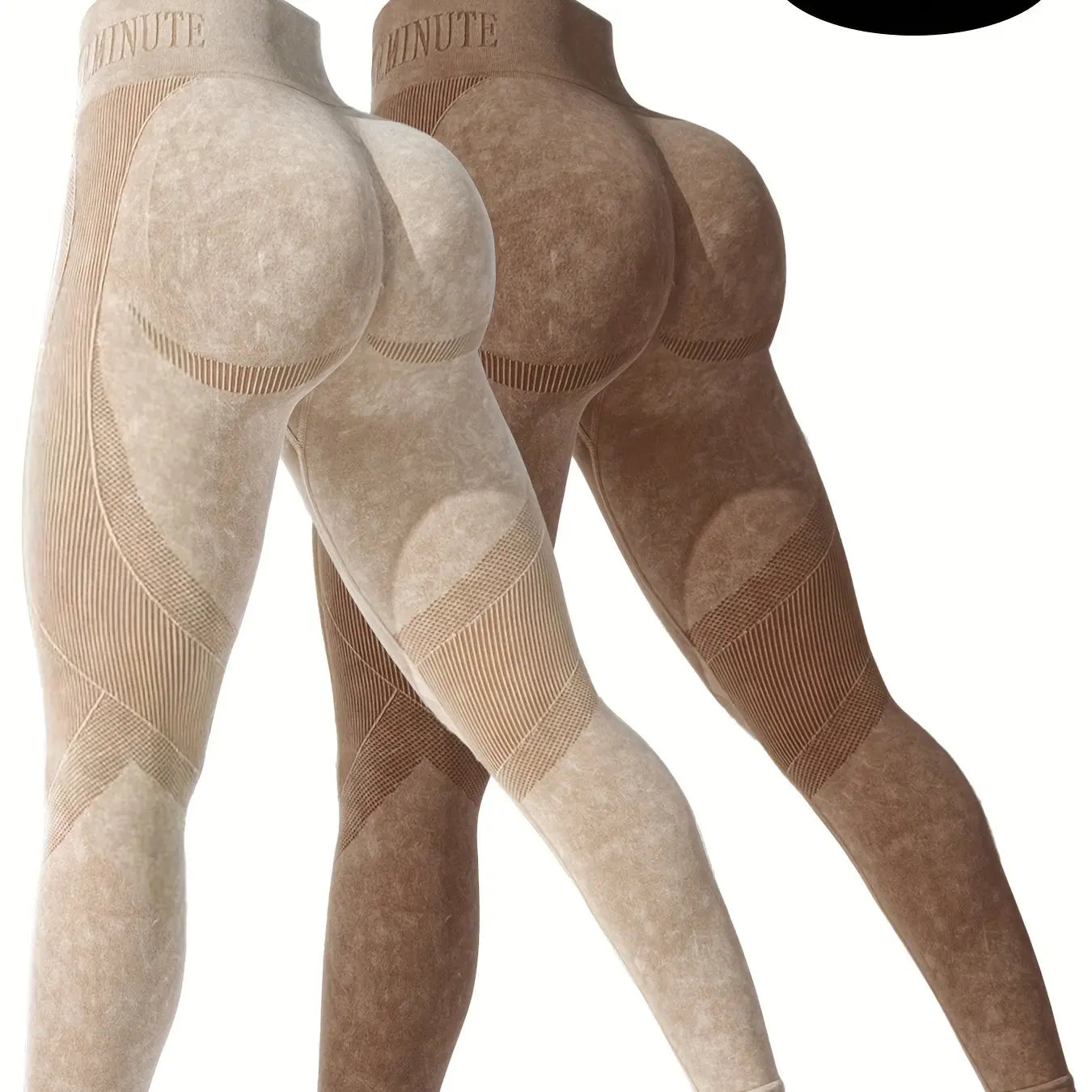 2-Pack High-Waist Butt Lifting Leggings