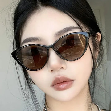 Small Cat Eye Polarized Vintage Sunglasses