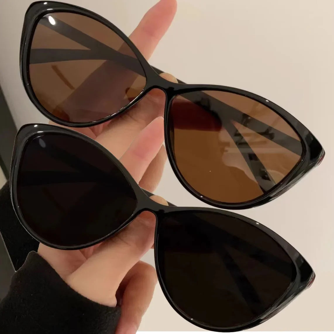 Small Cat Eye Polarized Vintage Sunglasses