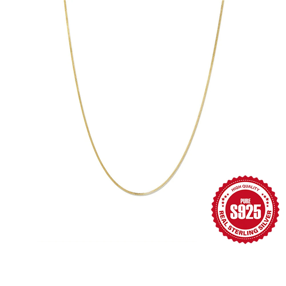 S925 Silver Octagonal Star Zircon Necklace