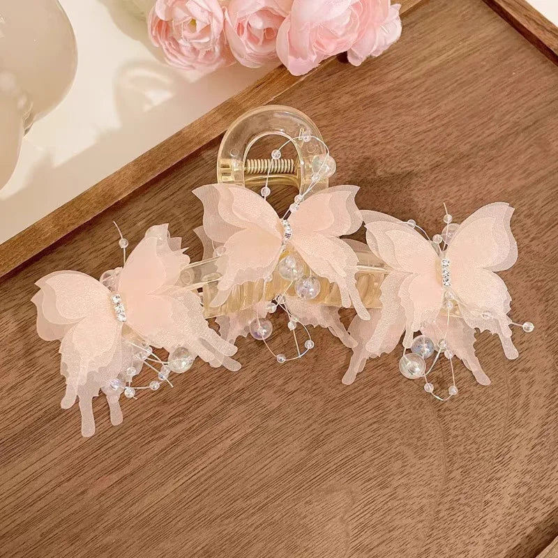 Large Butterfly Hair Claw Clip for Women