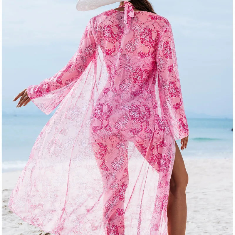 Push-Up Tankini Three-Piece Swim Set Women