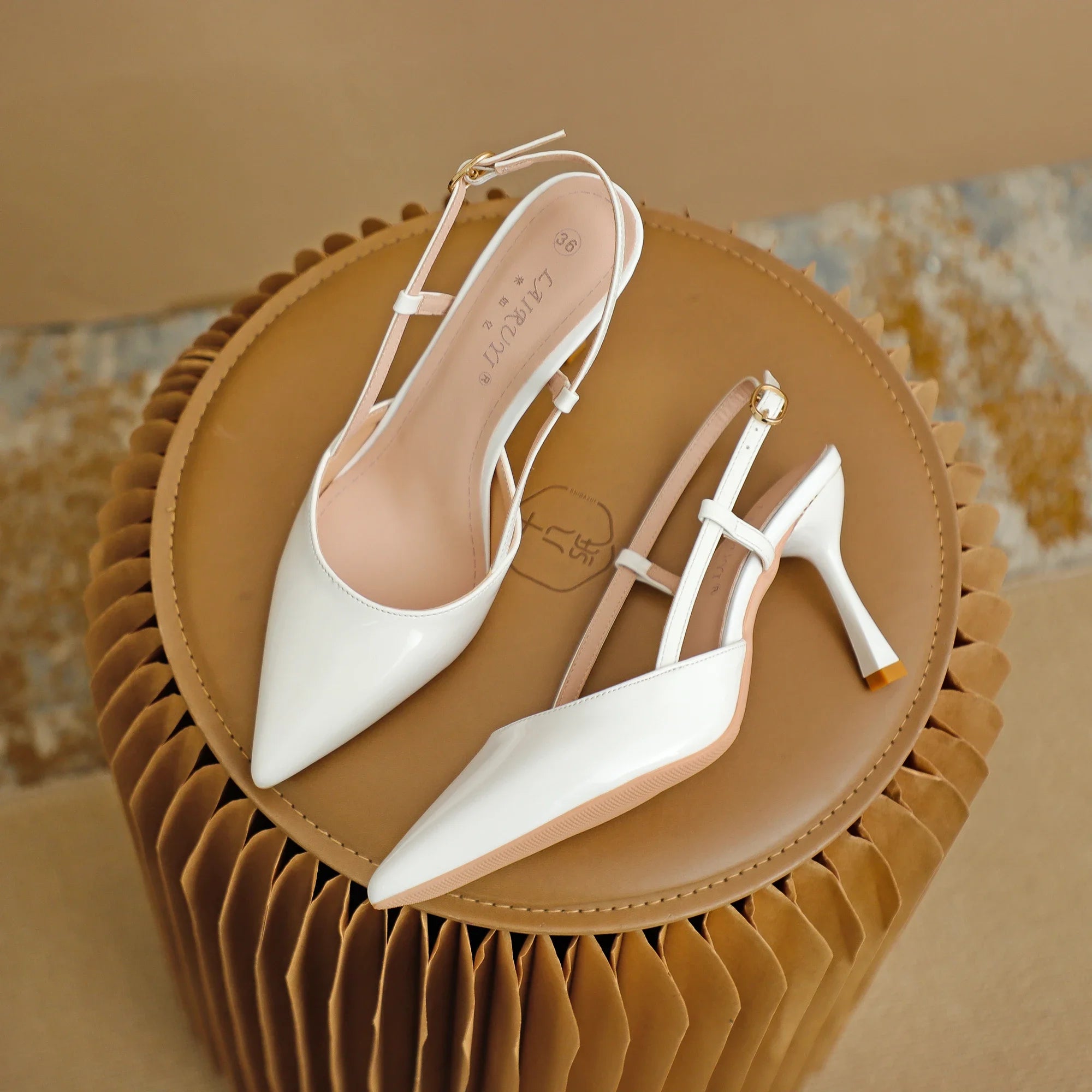 Patent Leather Pointed Toe Pumps