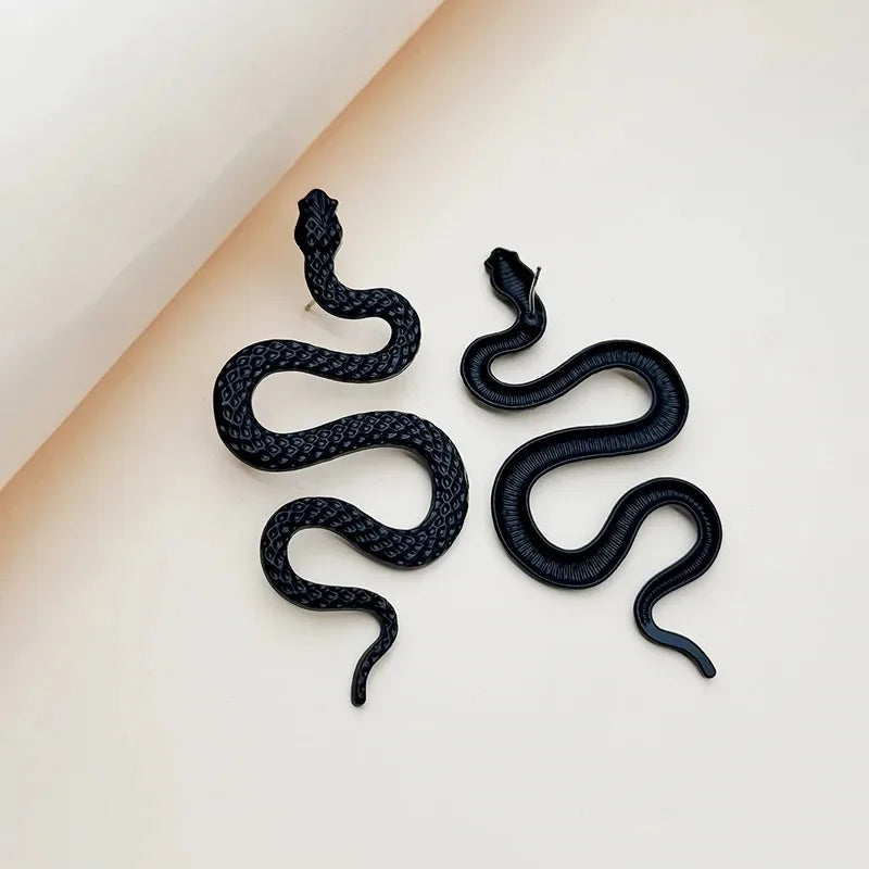 Halloween Snake Stud Earrings for Women
