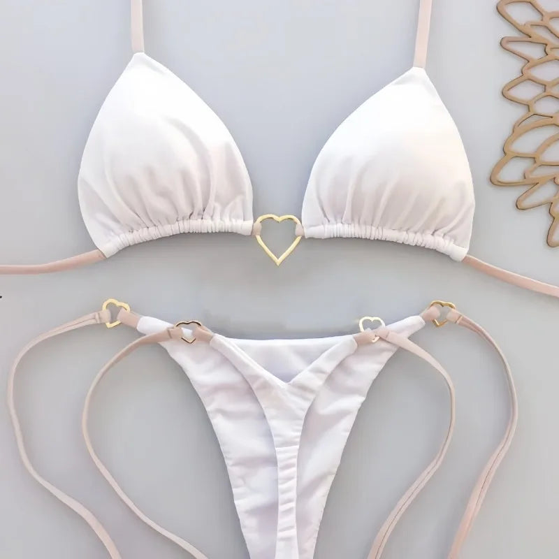 Micro Push-Up Brazilian Bikini Set Women