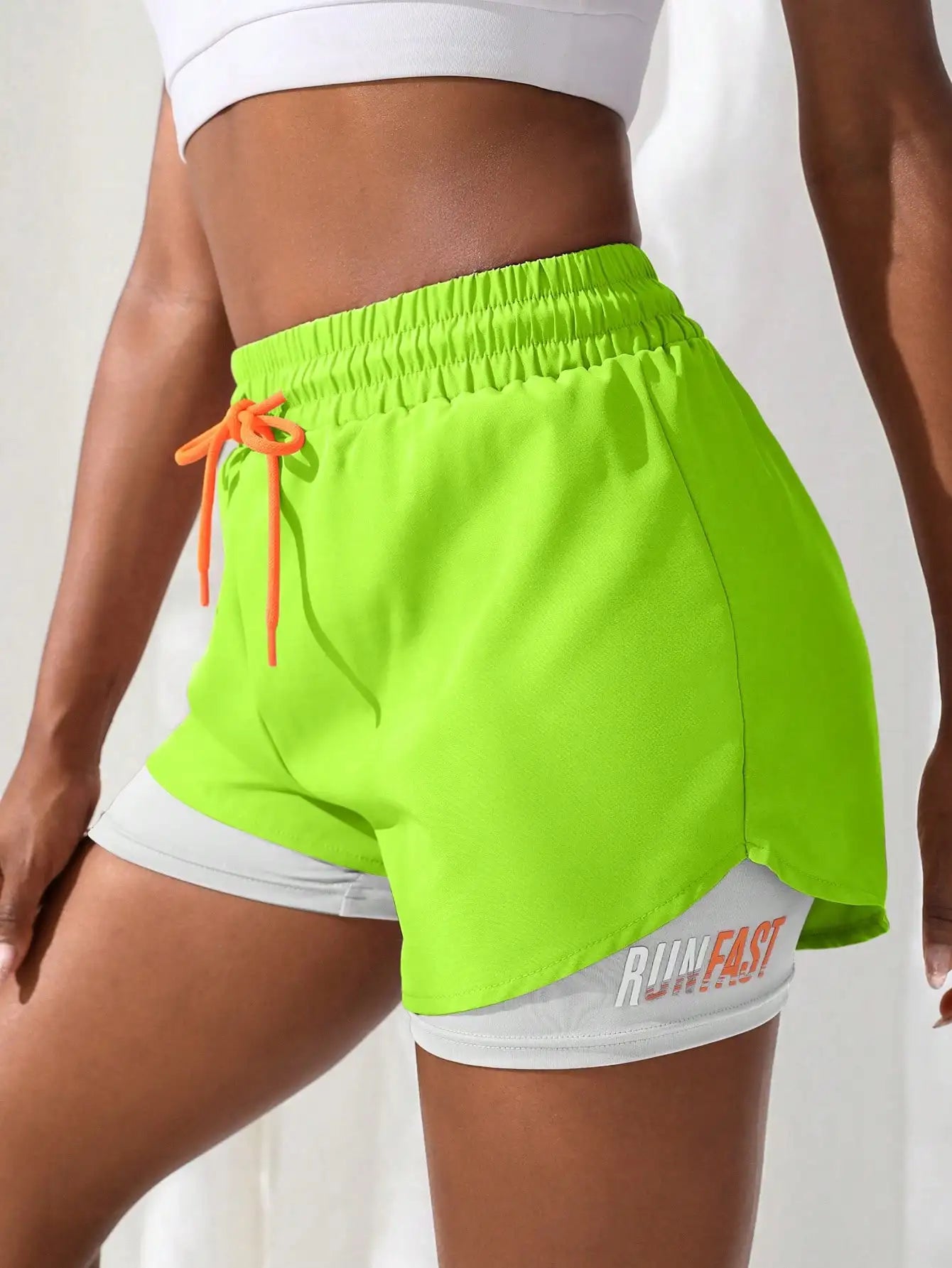 Women’s High Rise Elastic Yoga Shorts