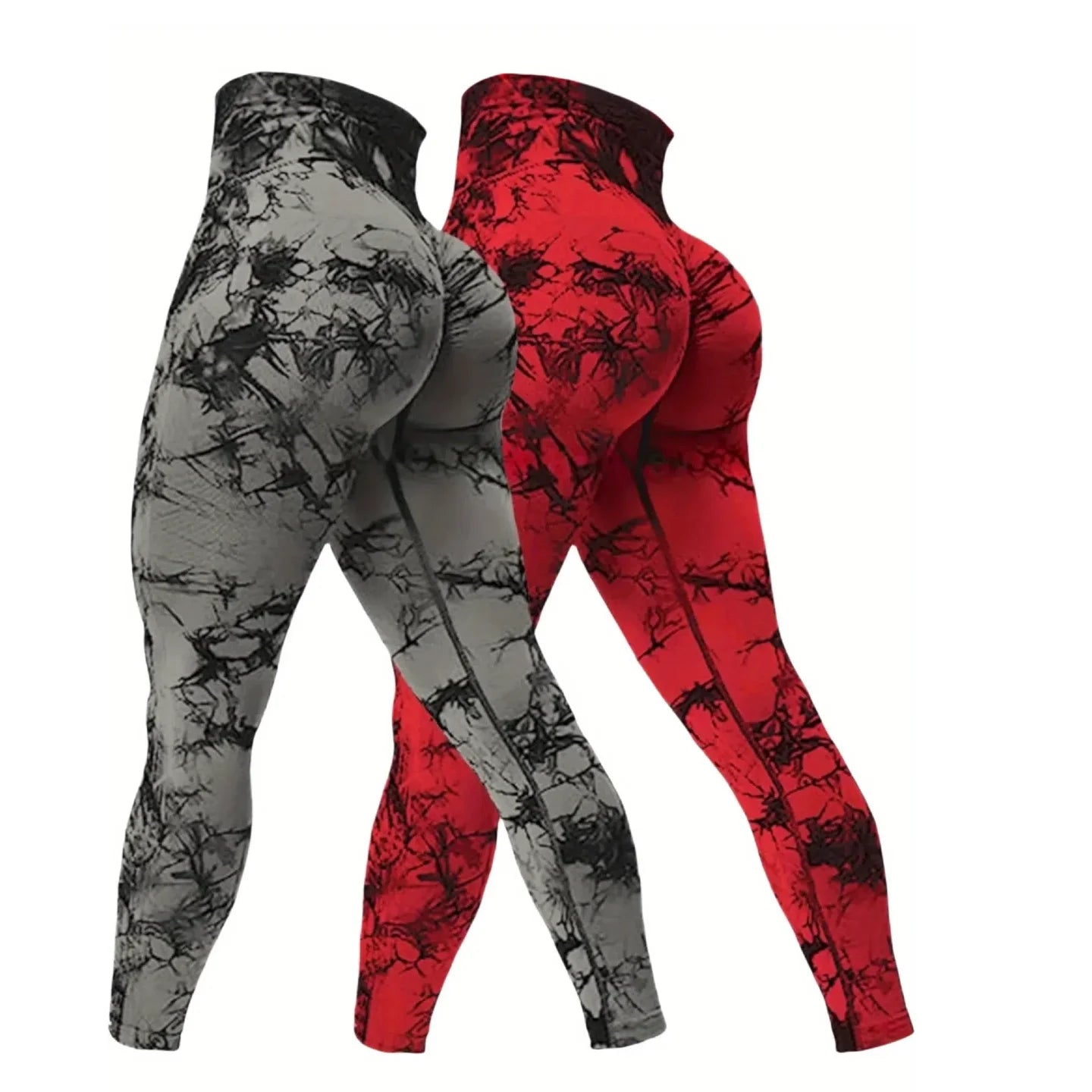 2-Pack High-Waist Butt Lifting Leggings