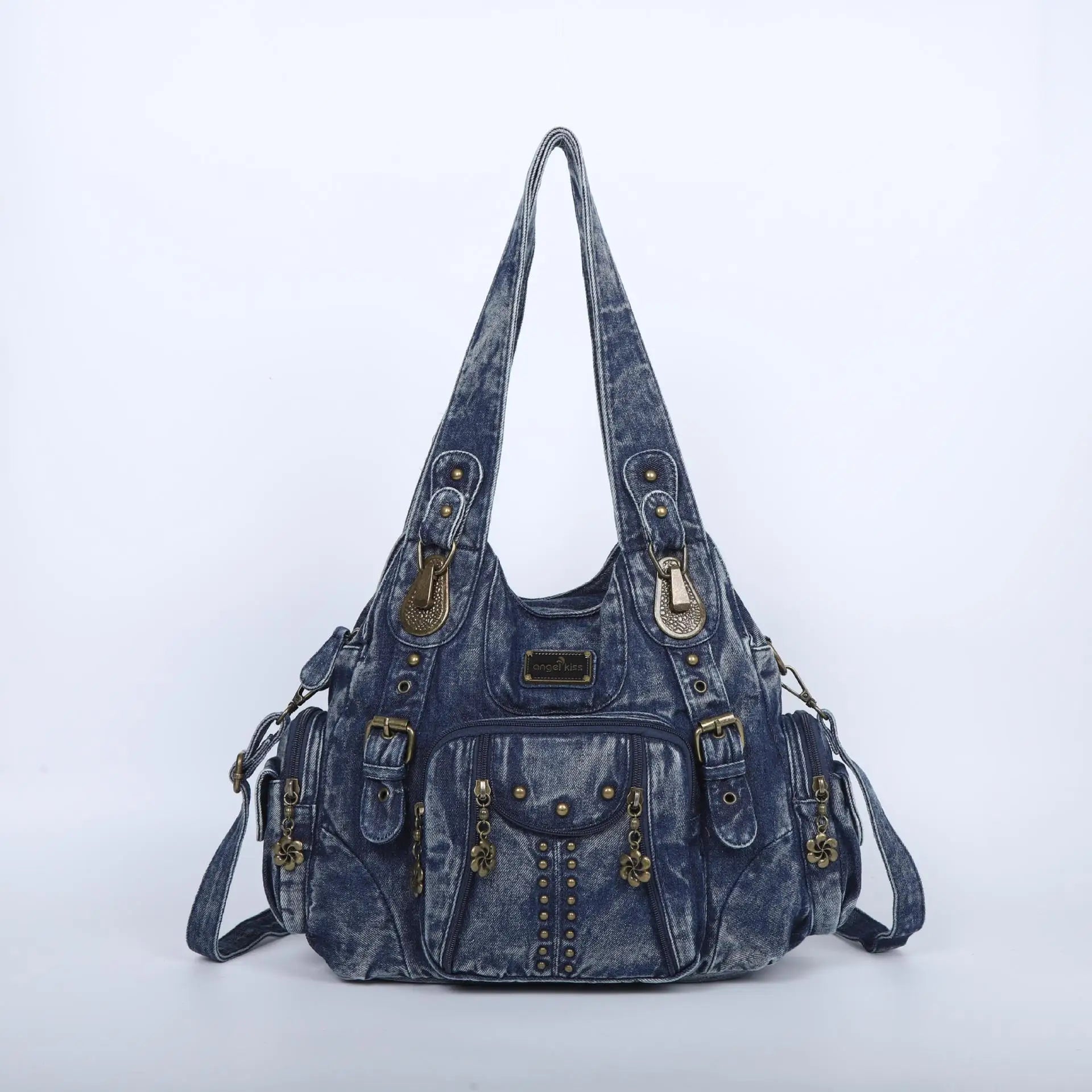 Angelkiss PU Leather Satchel Handbag